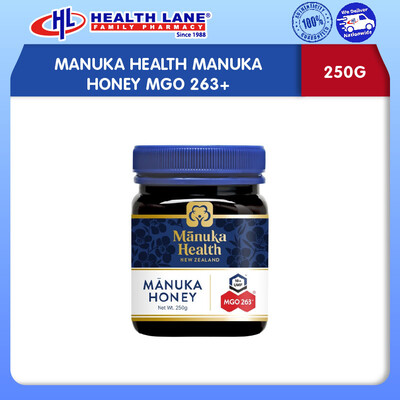 MANUKA HEALTH MANUKA HONEY MGO 263+ (250G)